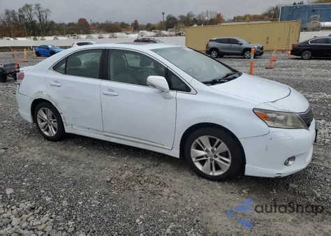 2010 Lexus Hs 250H from USA, damaged, VIN JTHBB1BA9A2014627